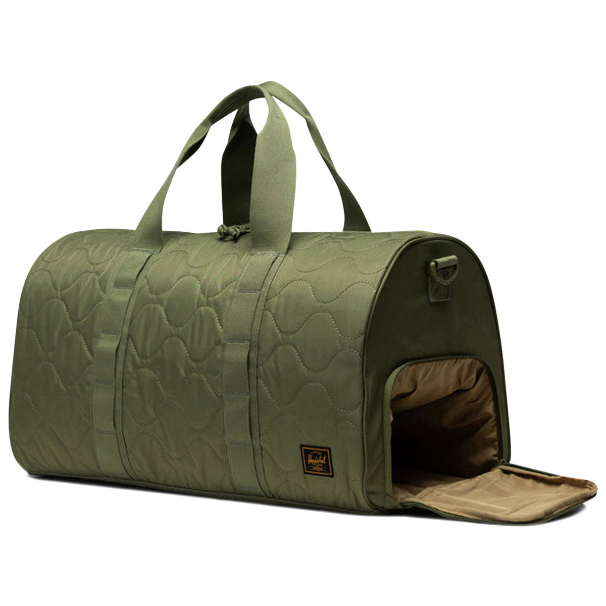 Herschel Supply Novel Quilted Capsule Duffle Bag - Loden Green Tonal image 3