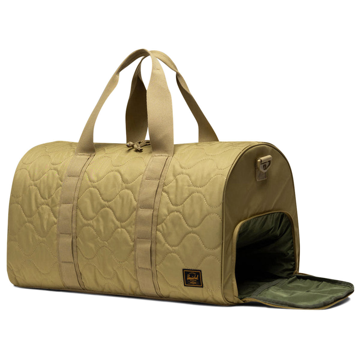 Herschel Supply Novel Quilted Capsule Duffle Bag - Khaki Tonal image 3