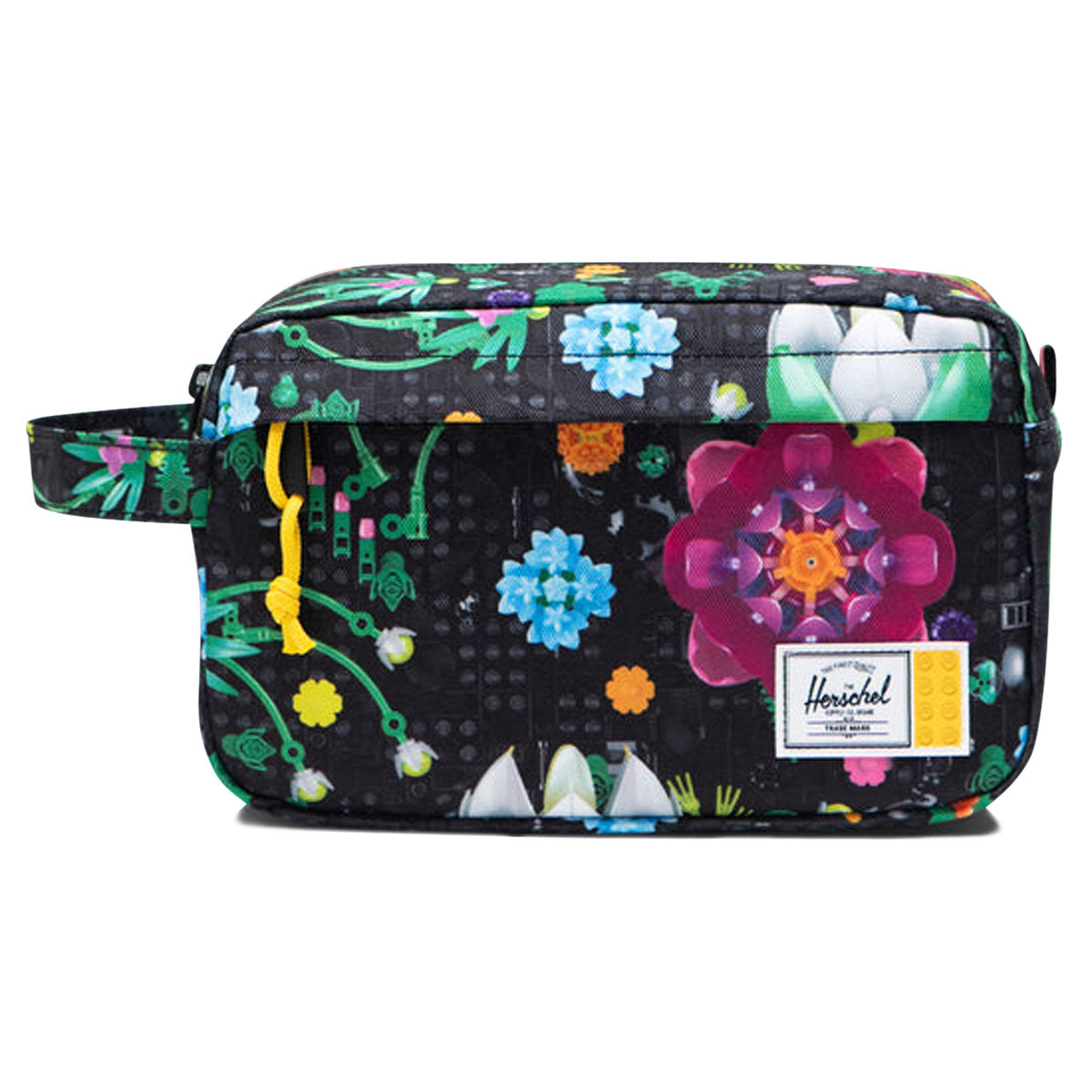 Herschel Supply x LEGO Chapter Travel Kit - HSC LEGO Botanical Floral Black image 1