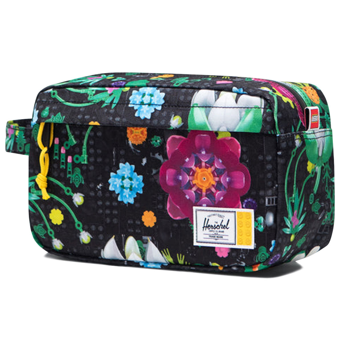 Herschel Supply x LEGO Chapter Travel Kit - HSC LEGO Botanical Floral Black image 2