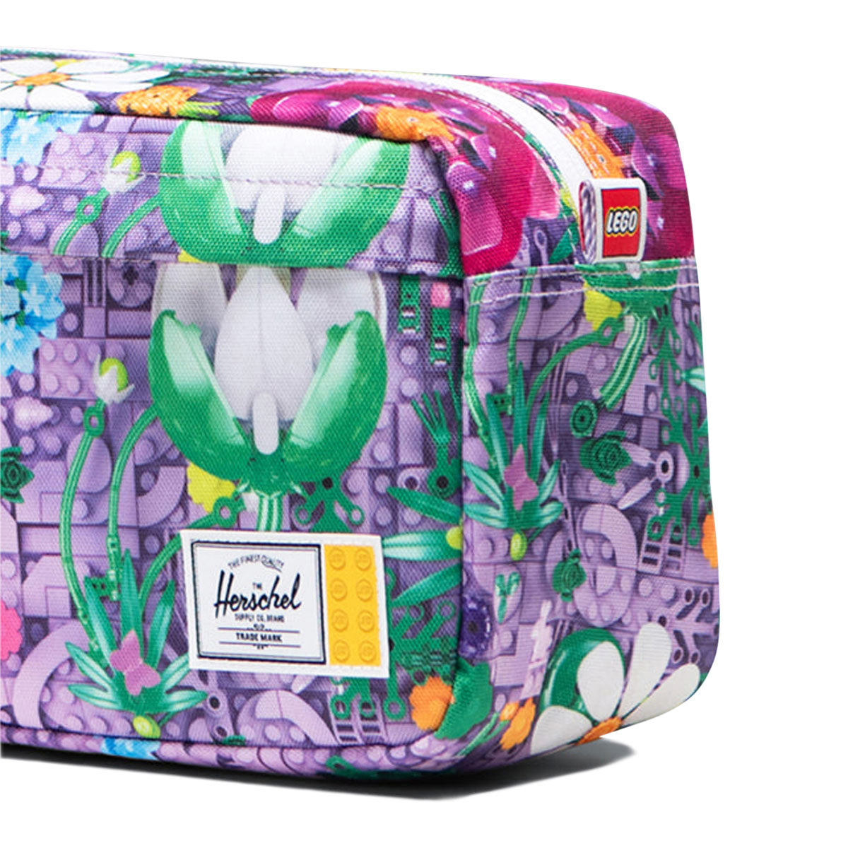 Herschel Supply x LEGO Chapter Travel Kit - HSC LEGO Botanical Floral Lavender image 4