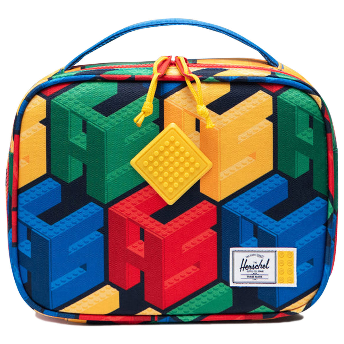 Herschel Supply x LEGO Pop Quiz Lunch Box - HSC LEGO Monogram Multicolour image 1