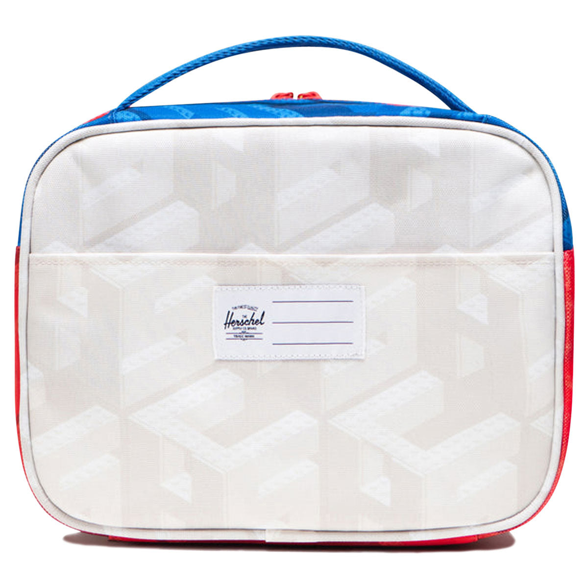 Herschel Supply x LEGO Pop Quiz Lunch Box - HSC LEGO Monogram Color Block image 2