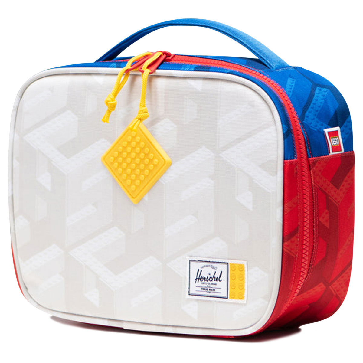 Herschel Supply x LEGO Pop Quiz Lunch Box - HSC LEGO Monogram Color Block image 3