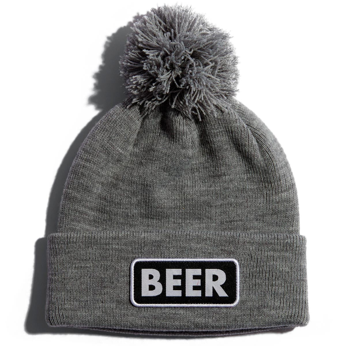 Coal Vice Beanie - Heather Grey/Beer image 1