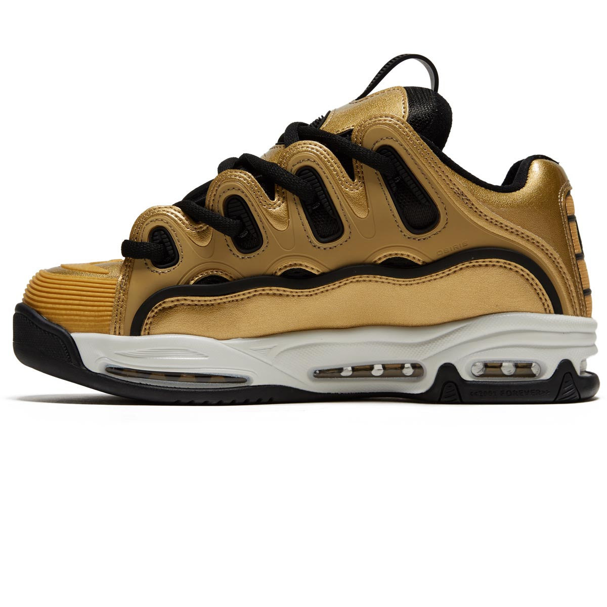 Osiris D3 2001 Shoes - Gold/Black/White image 2