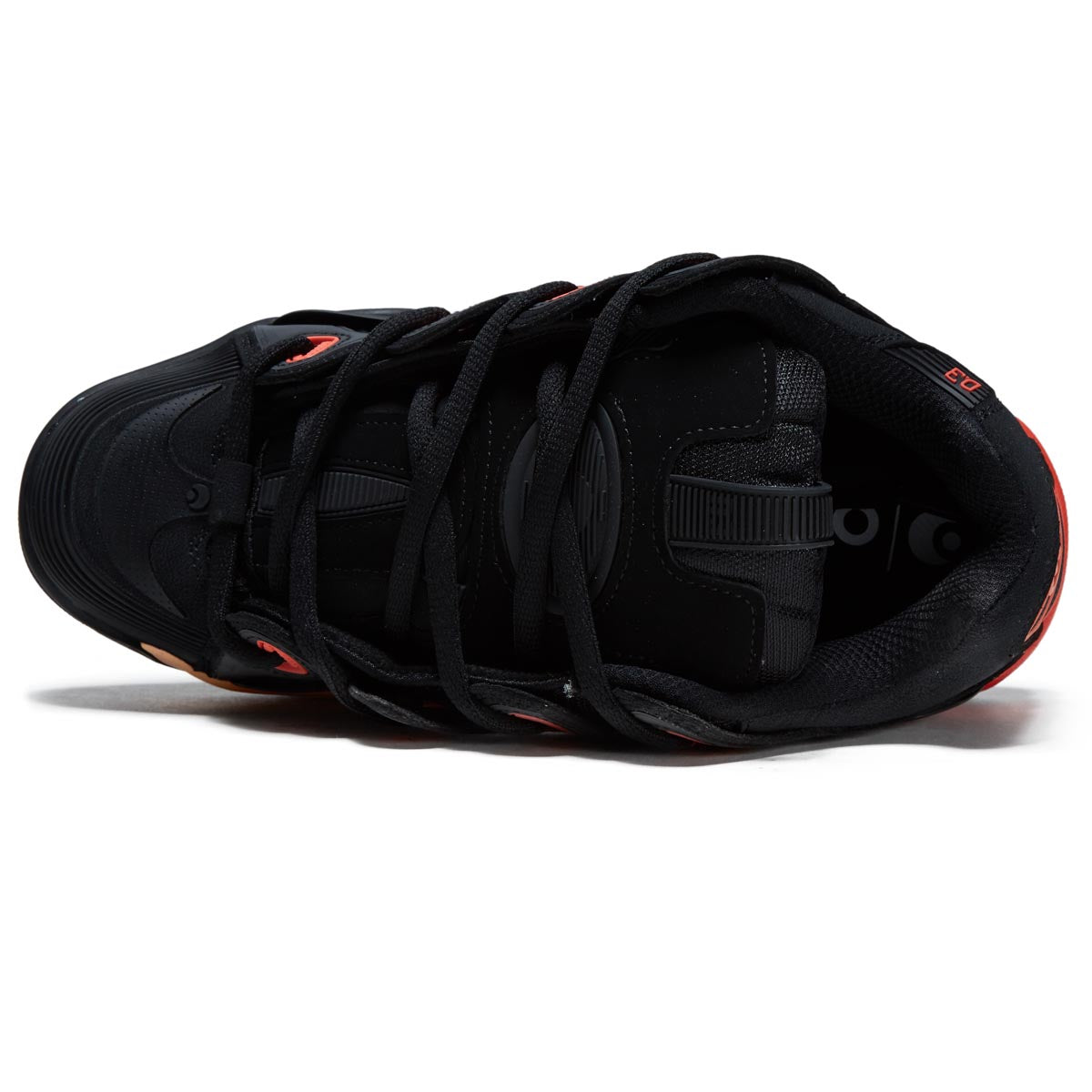 Osiris D3 2001 Shoes - Black/Orange/Black image 3