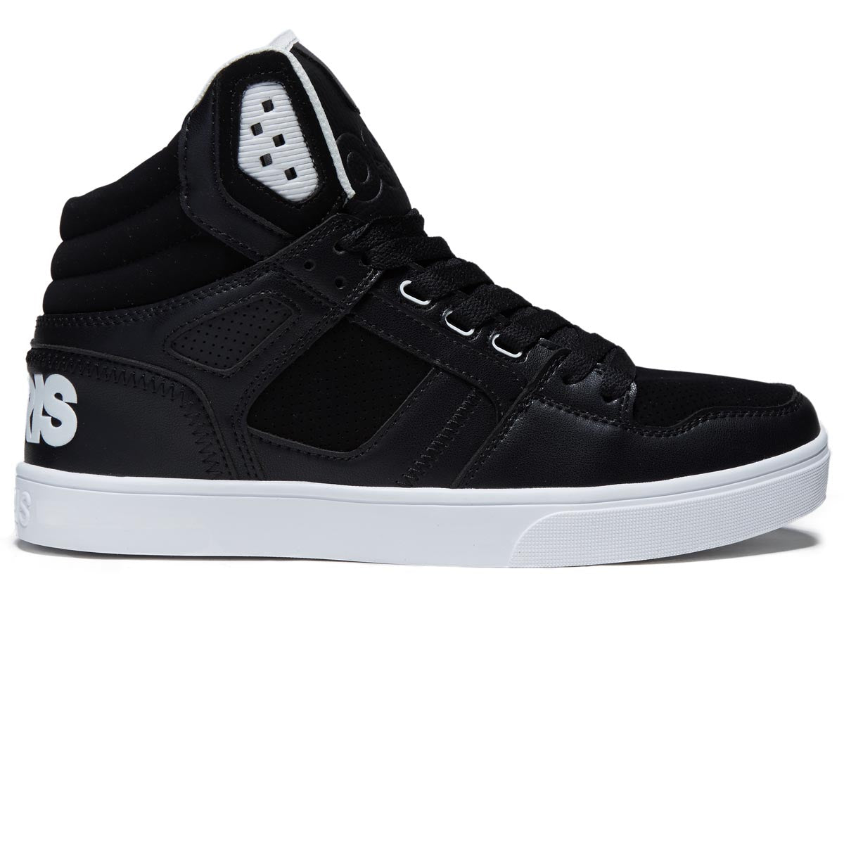 Osiris Clone Shoes - Black/Black/White image 1