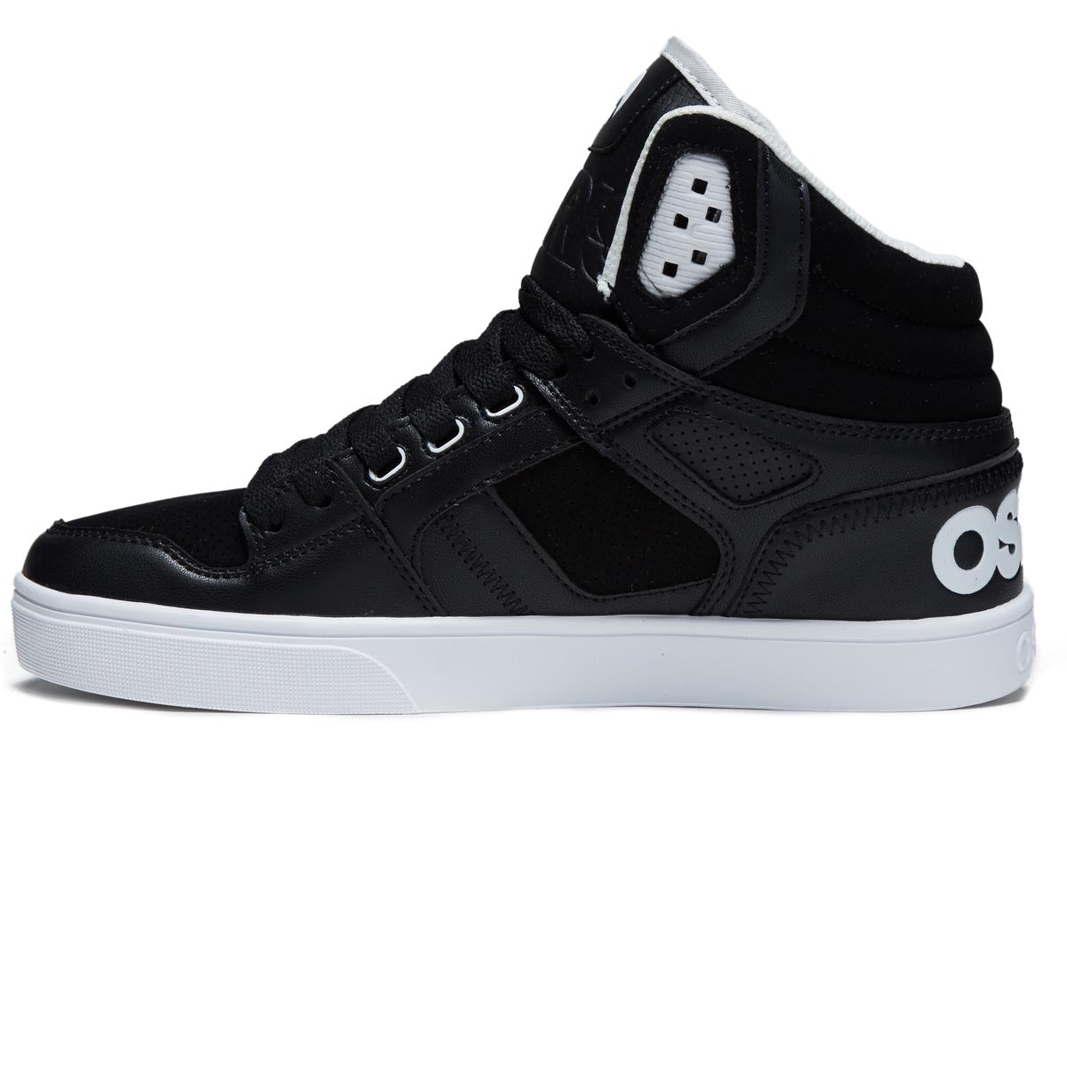 Osiris Clone Shoes - Black/Black/White image 2