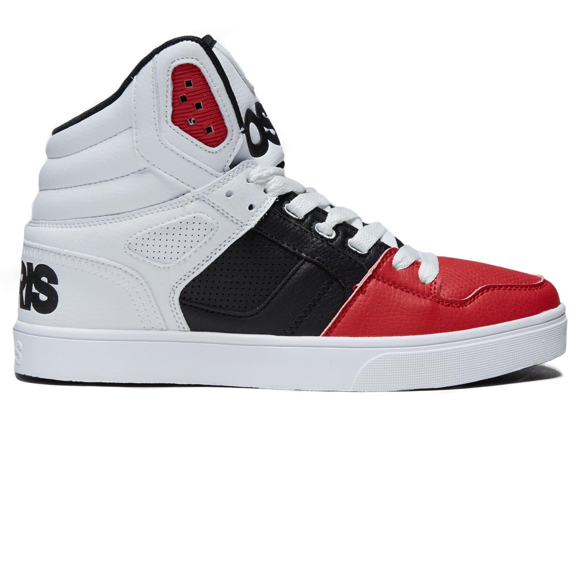 Osiris Clone Shoes - White/Black/Red image 1