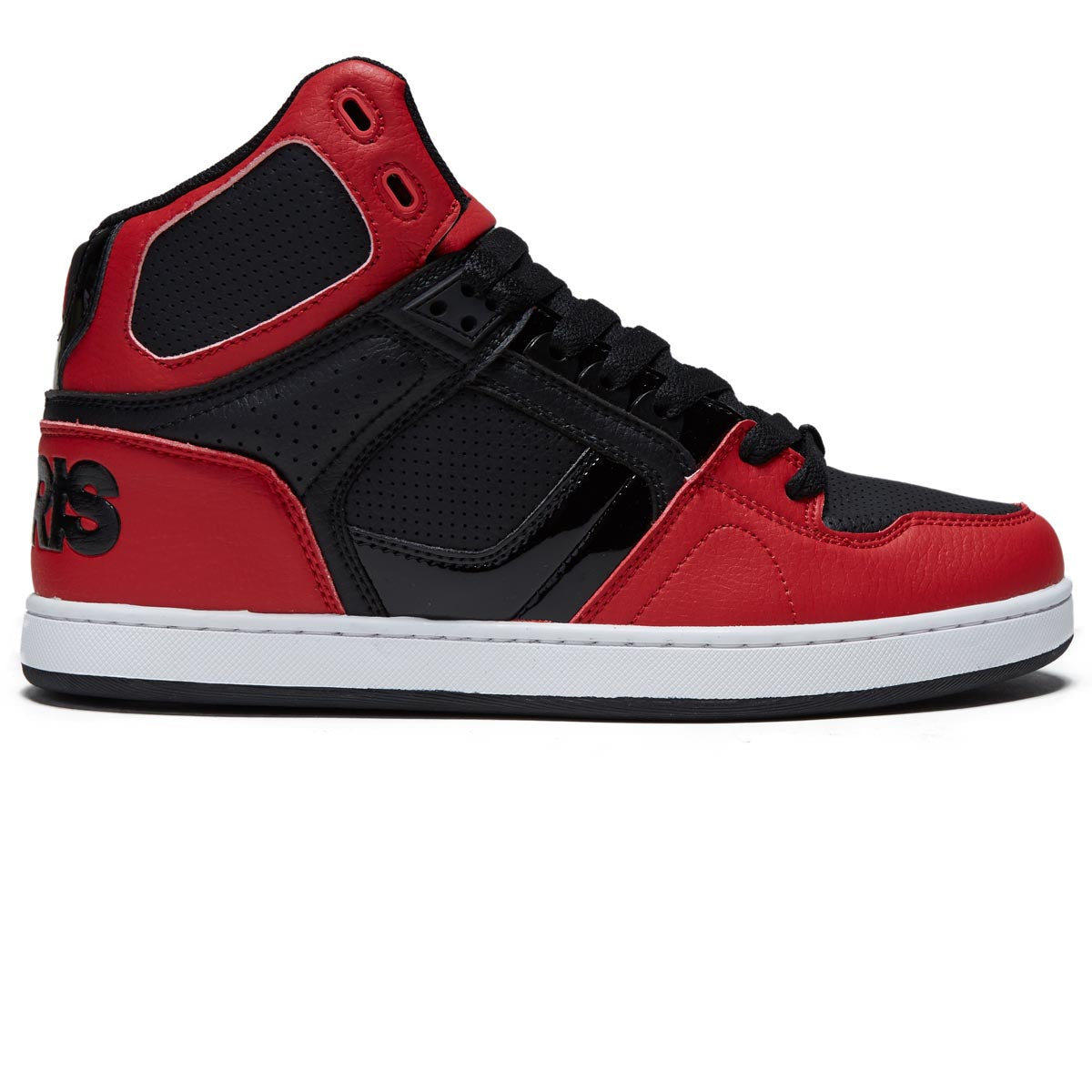 Osiris Nyc 83 Clk Shoes - Red/Black/Black image 2