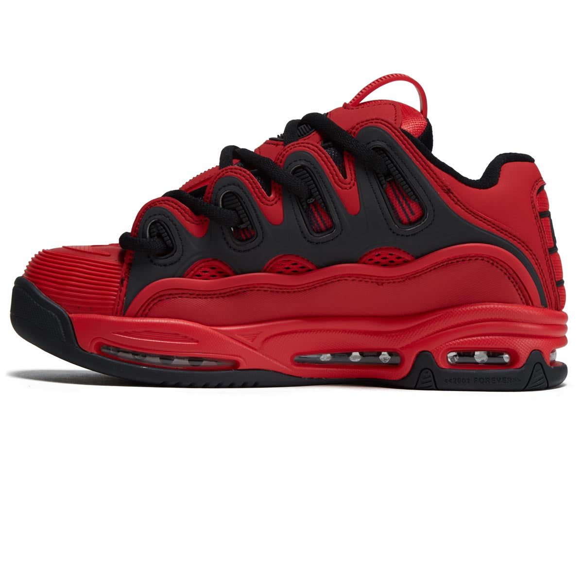 Osiris D3 2001 Shoes - Red/Black/Red image 2