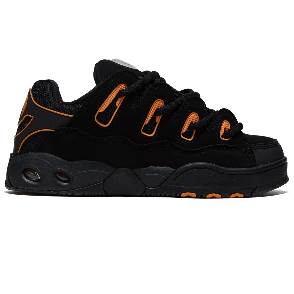 Osiris D3 OG Shoes - Black/Black/Orange image 1