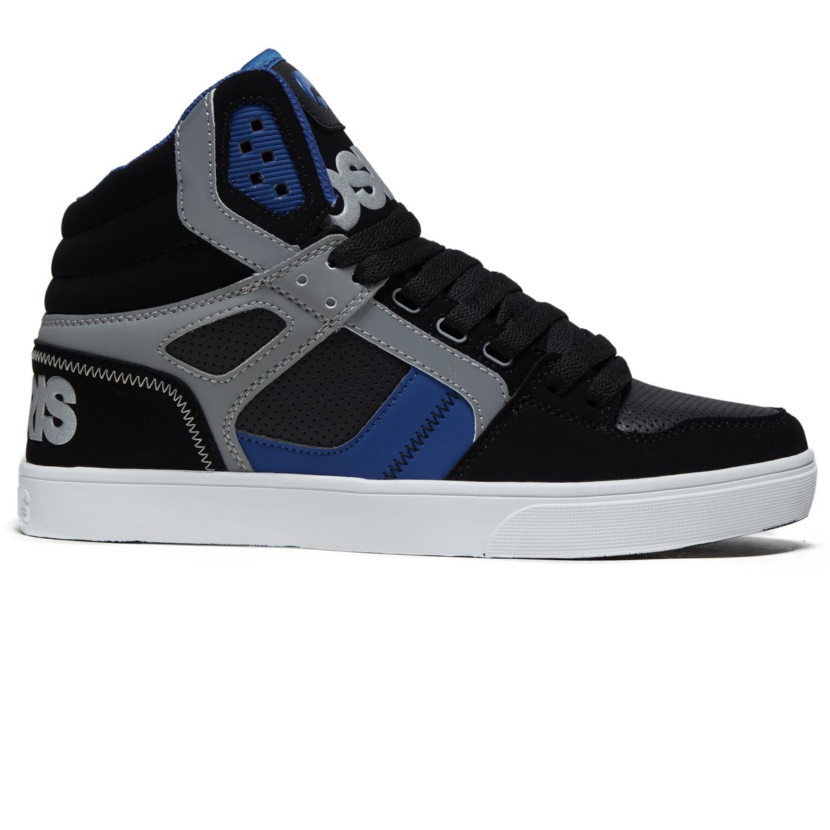 Osiris Clone Shoes - Black/Blue/Grey image 1