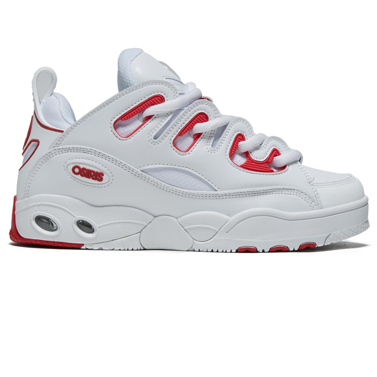 Osiris D3 E Shoes - White/Red/White image 1