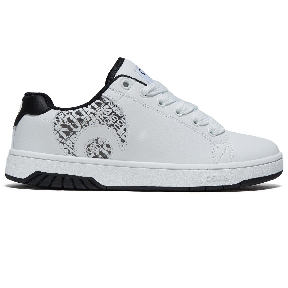 Osiris Troma Alt Shoes - White/Black/White image 1