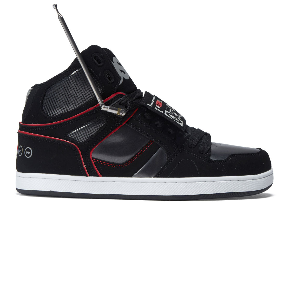Osiris NYC 83 CLK Shoes - Black/Red/Boombox image 1