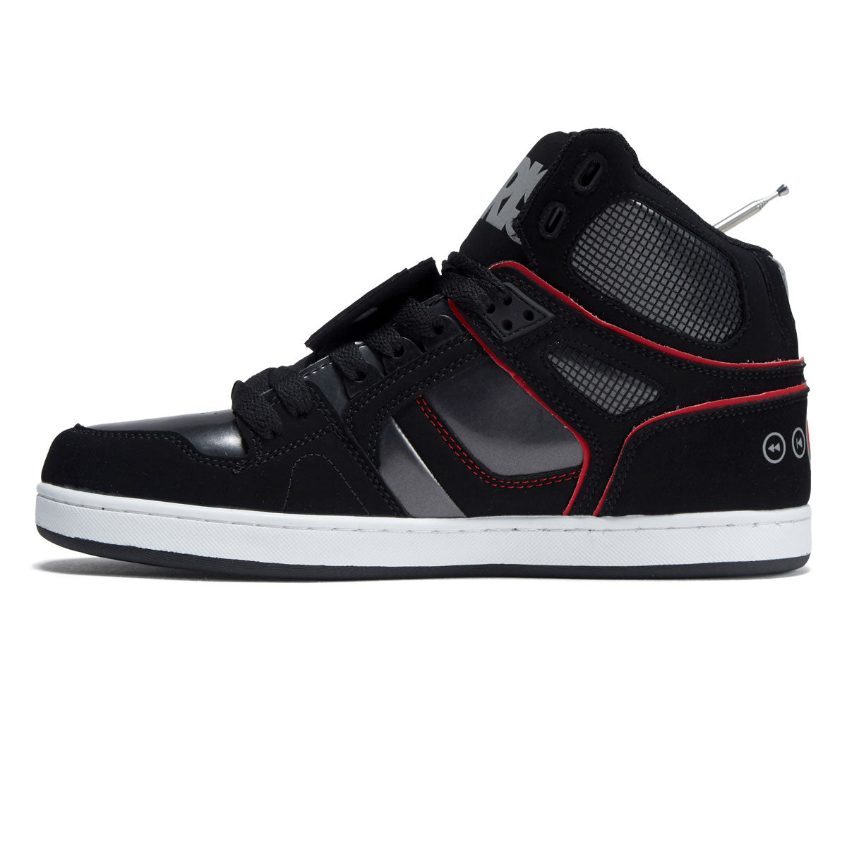 Osiris NYC 83 CLK Shoes - Black/Red/Boombox image 2