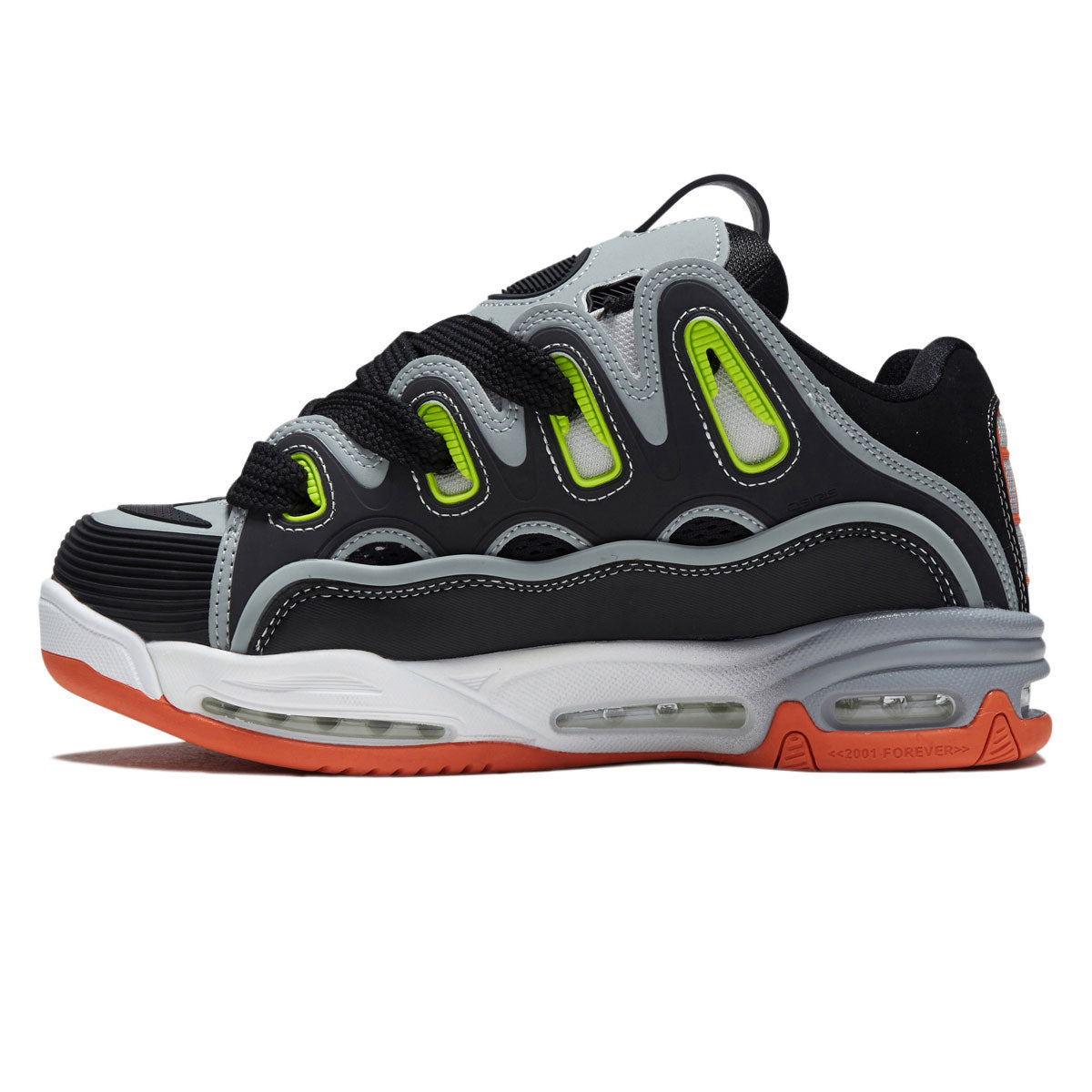 Osiris D3 2001 Shoes - Black/Grey/Orange image 2