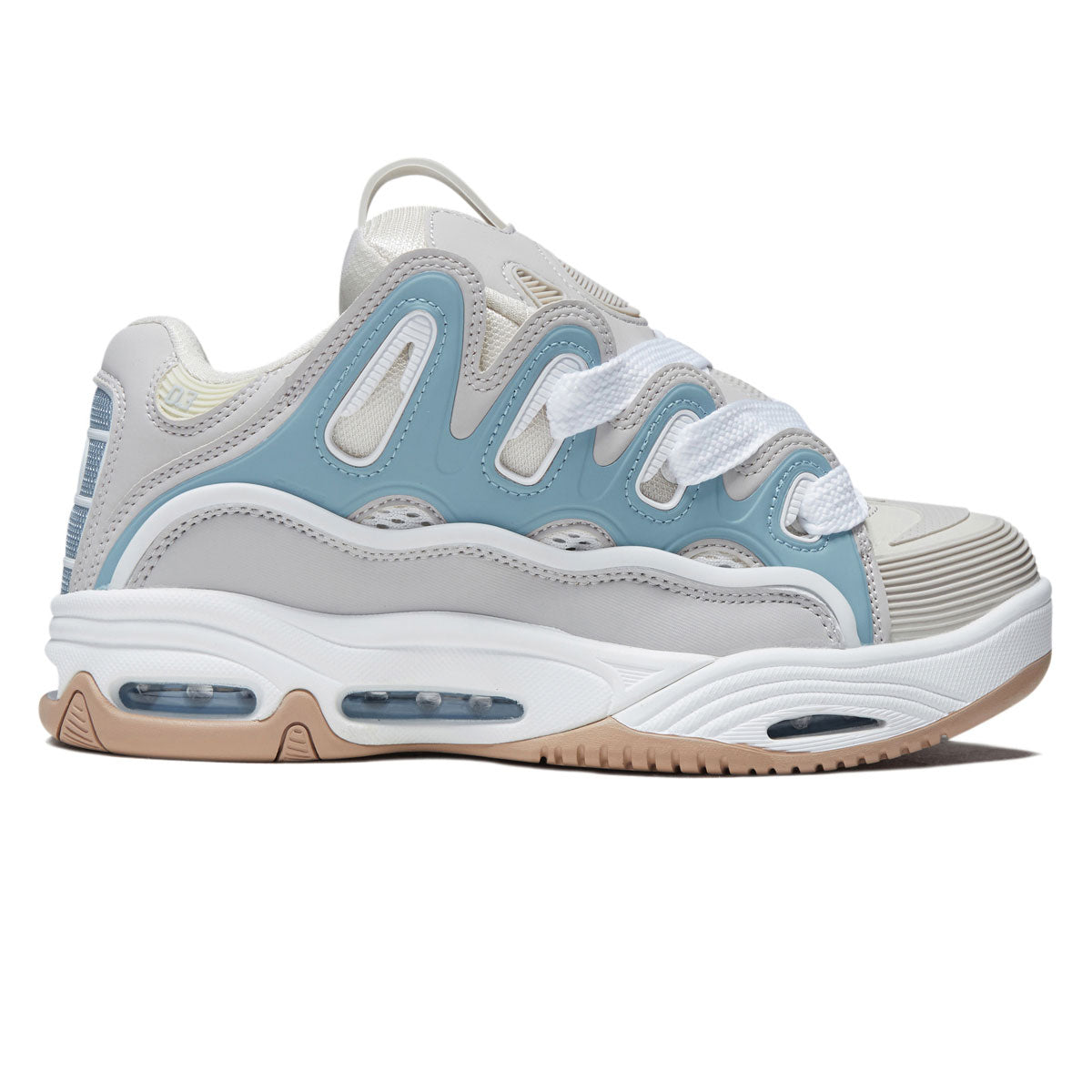 Osiris D3 2001 Shoes - Sand/Baby Blue/Tan image 1
