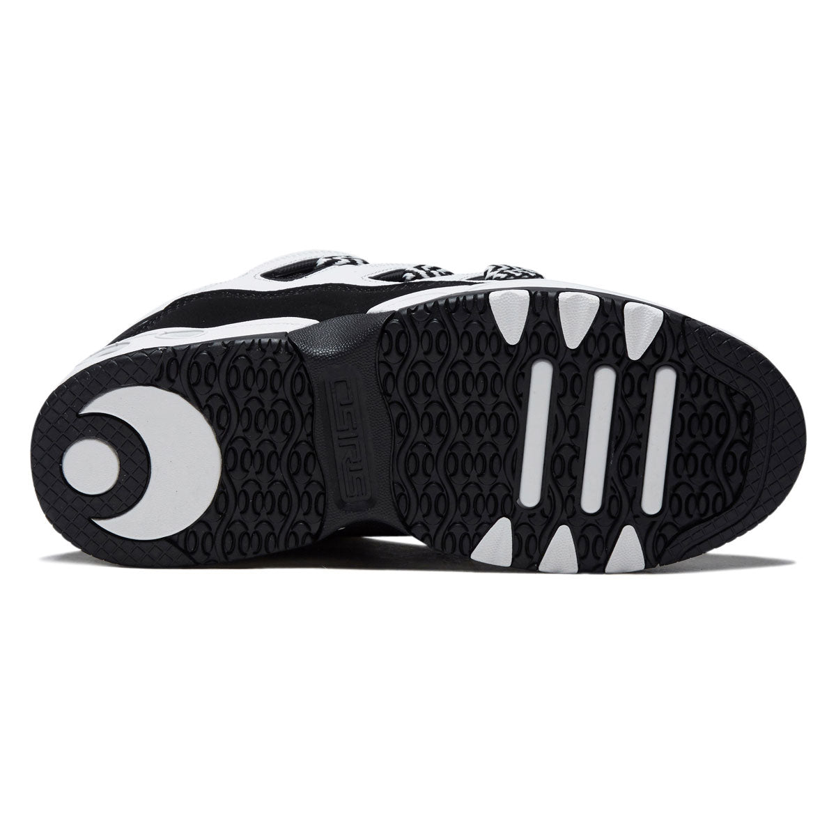 Osiris D3 OG Shoes - Black/White/Zigzag image 4