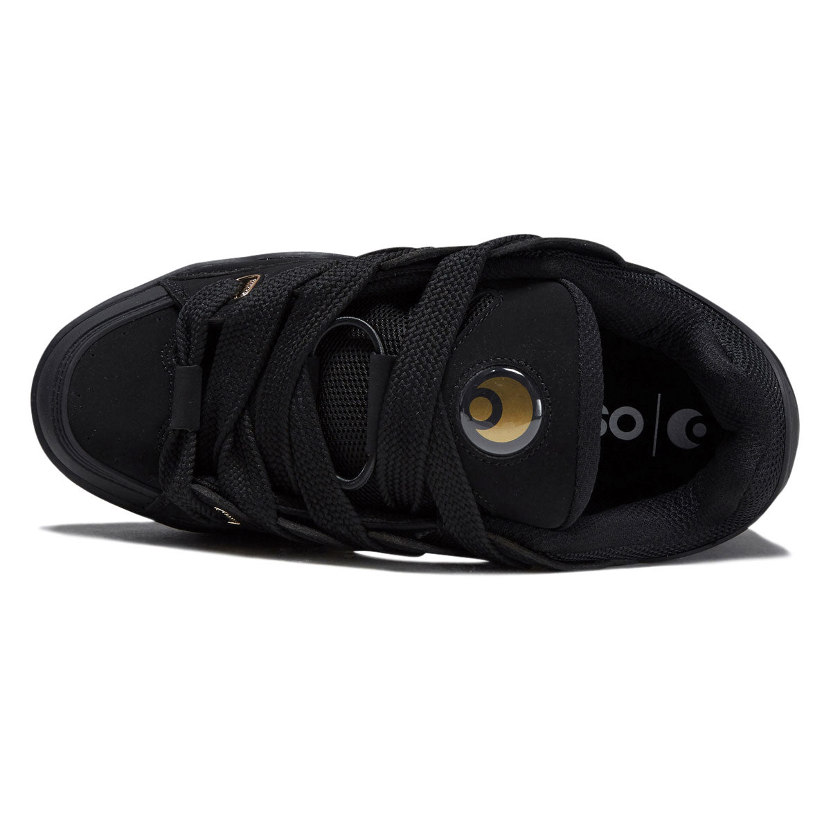 Osiris D3 OG Shoes - Black/Black/Gold image 3