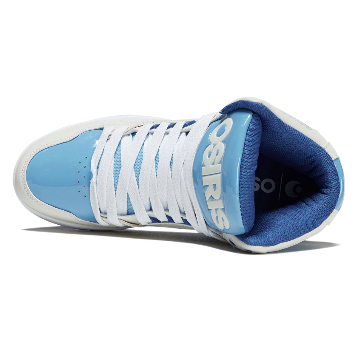 Osiris NYC 83 CLK Shoes - Bone/Baby Blue/White image 3