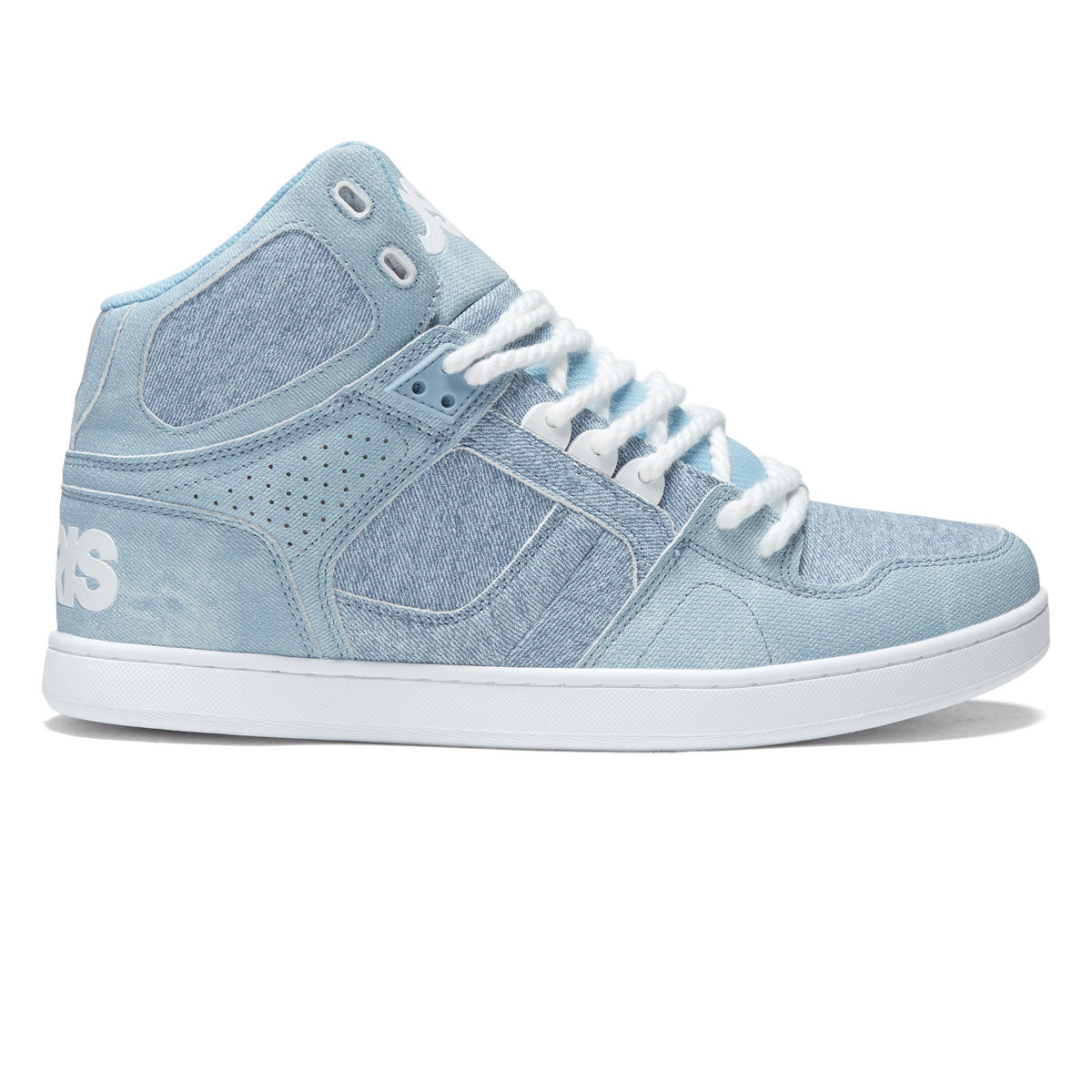 Osiris NYC 83 CLK Shoes - Denim/White/White image 1