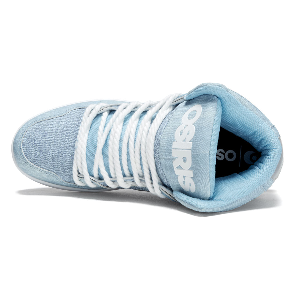 Osiris NYC 83 CLK Shoes - Denim/White/White image 3