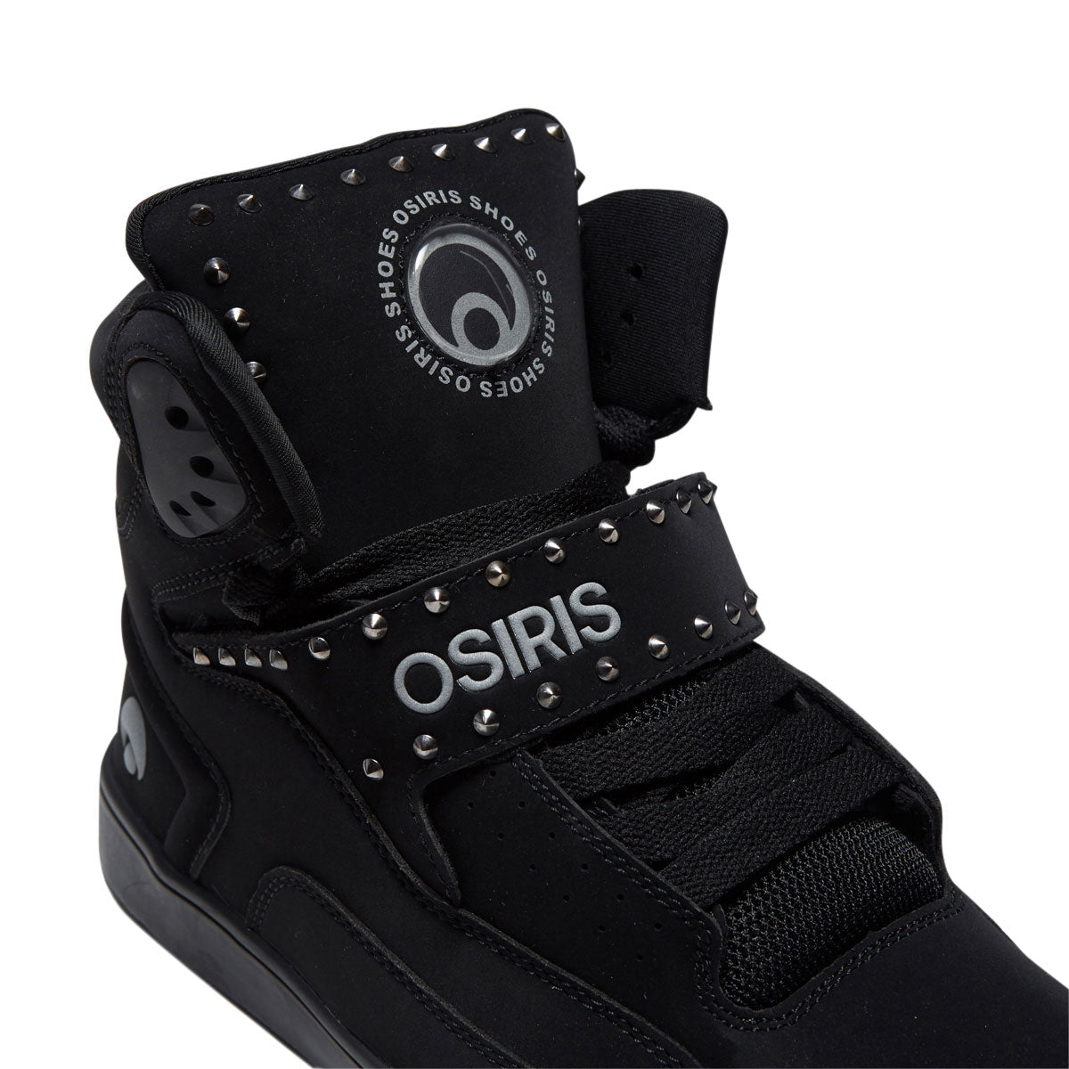 Osiris Rize Ultra Shoes - Black/Black/Stud image 5