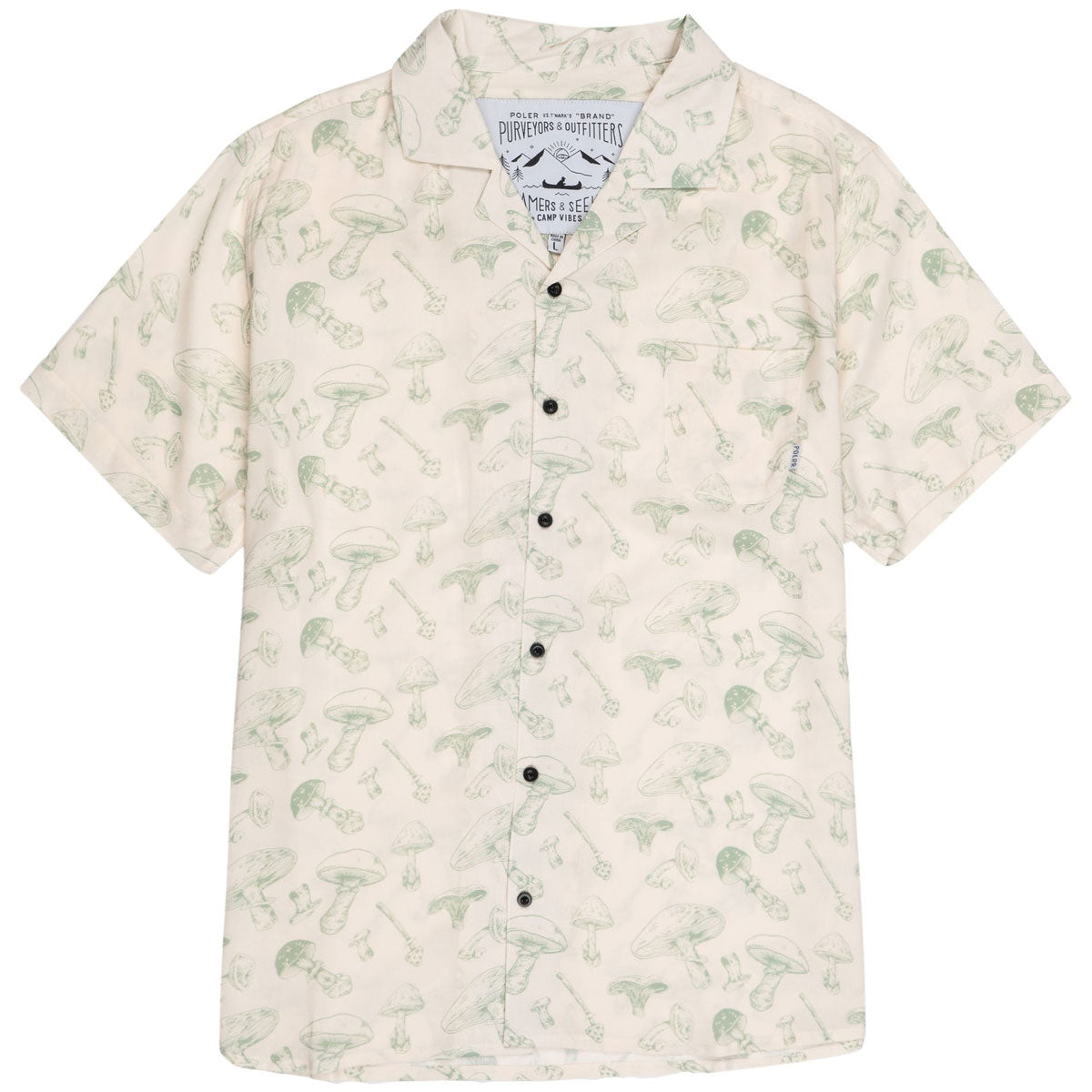 Poler Aloha Shirt - Goomer Teal image 1