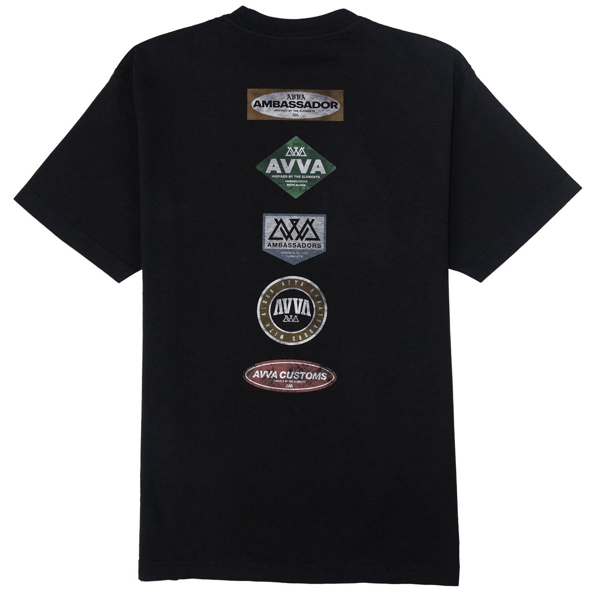 AVVA Backside T-Shirt - Vintage Black image 1