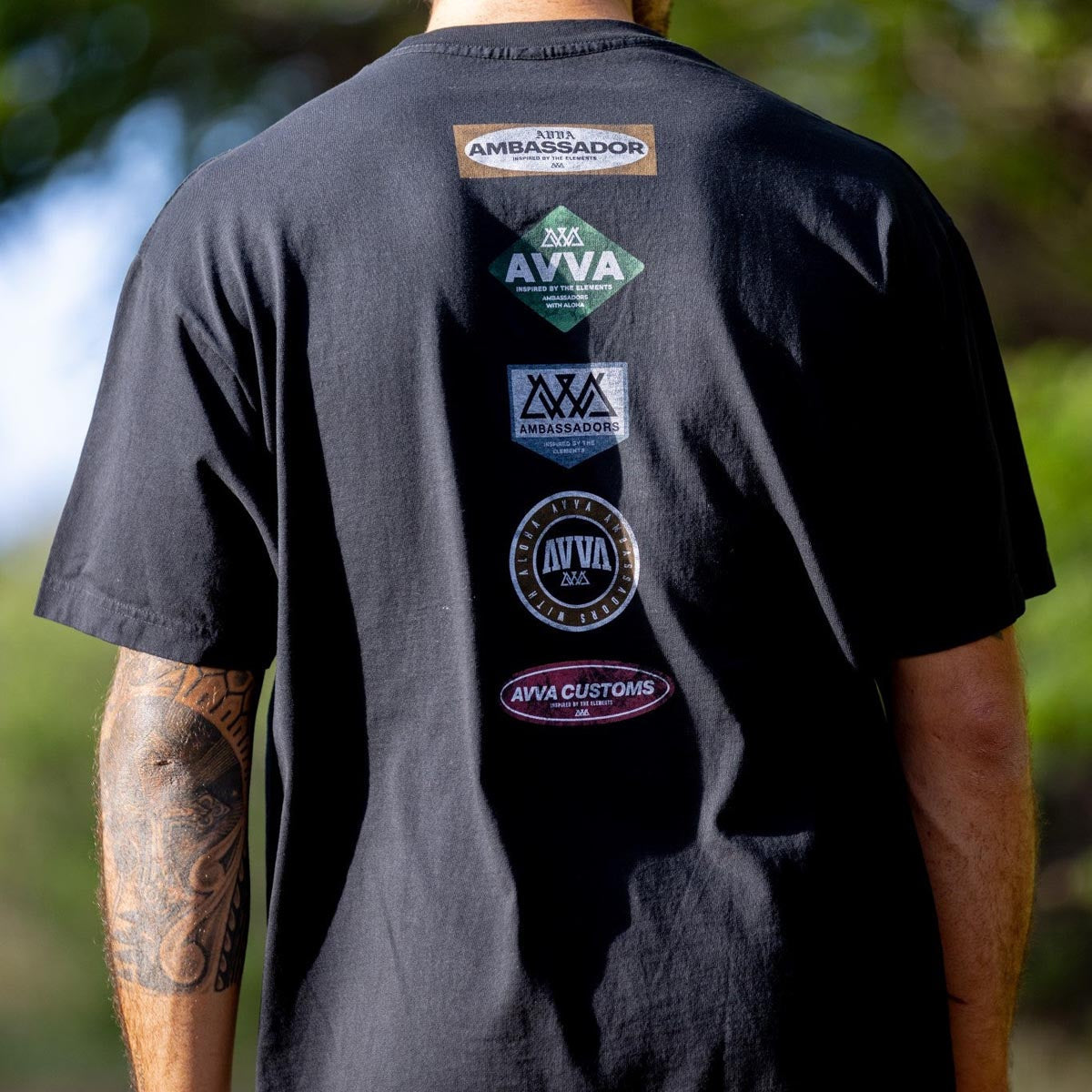 AVVA Backside T-Shirt - Vintage Black image 3