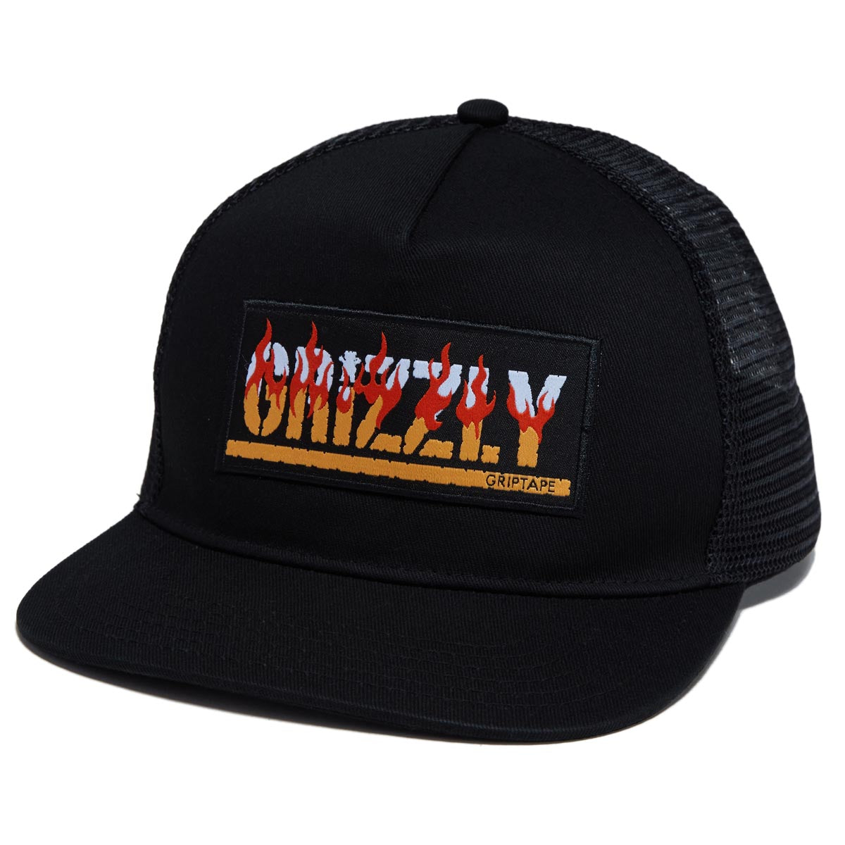 Grizzly Fire Starter Trucker Hat - Black image 1