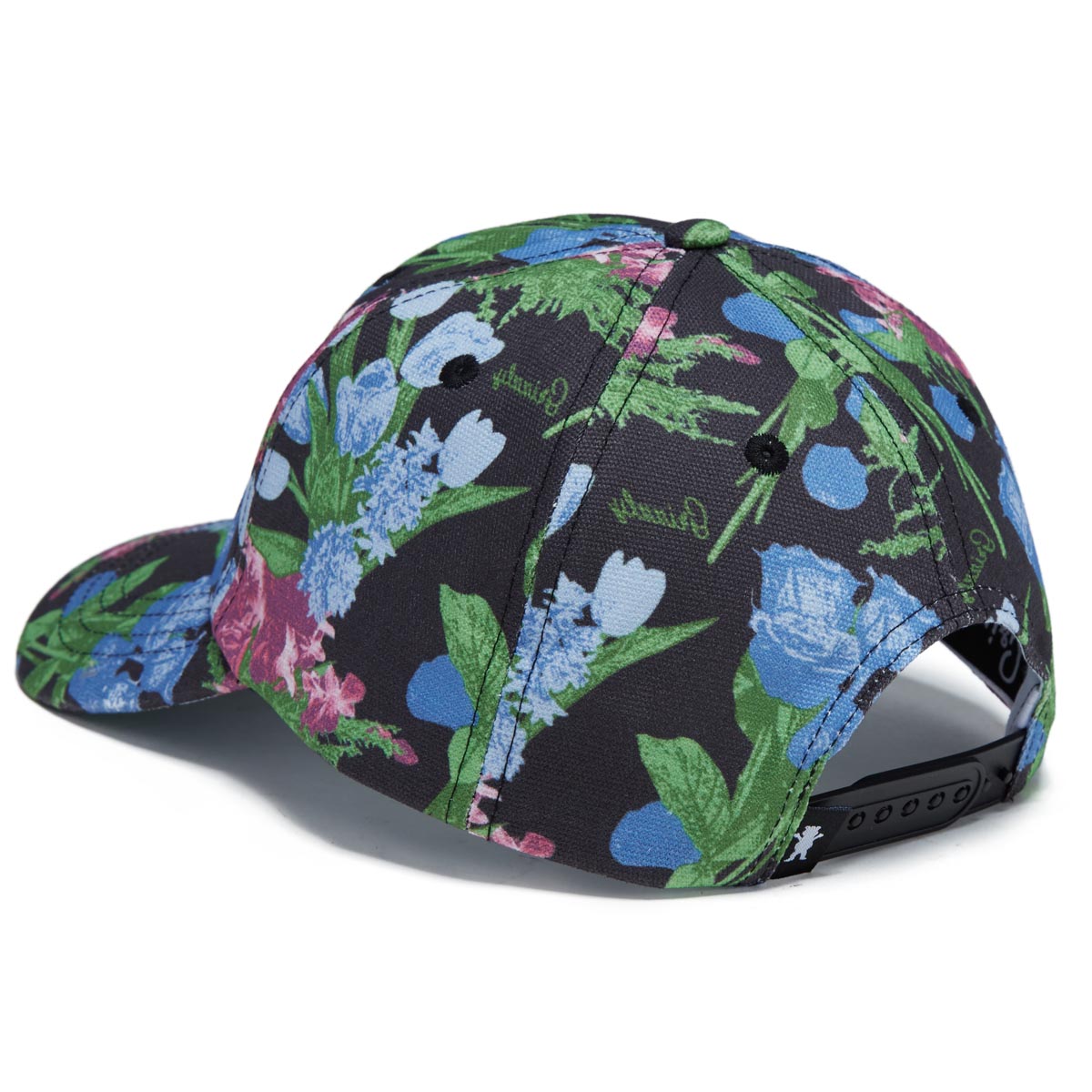 Grizzly Give Em Flowers Dad Hat - Black image 2