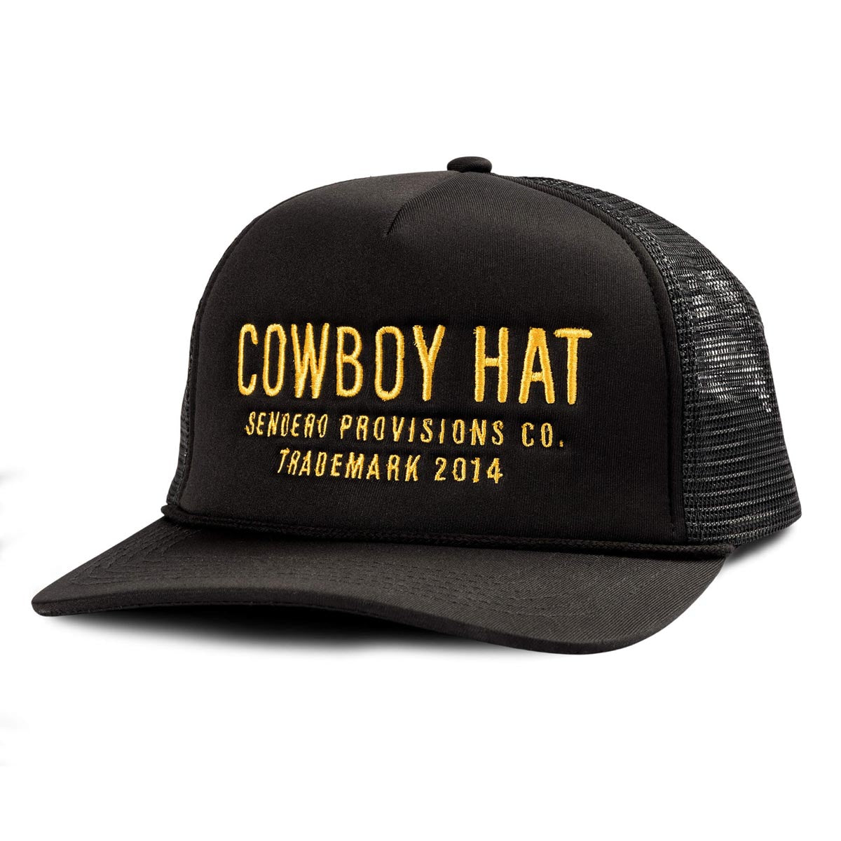 Sendero Cowboy Hat - Black/Gold image 1