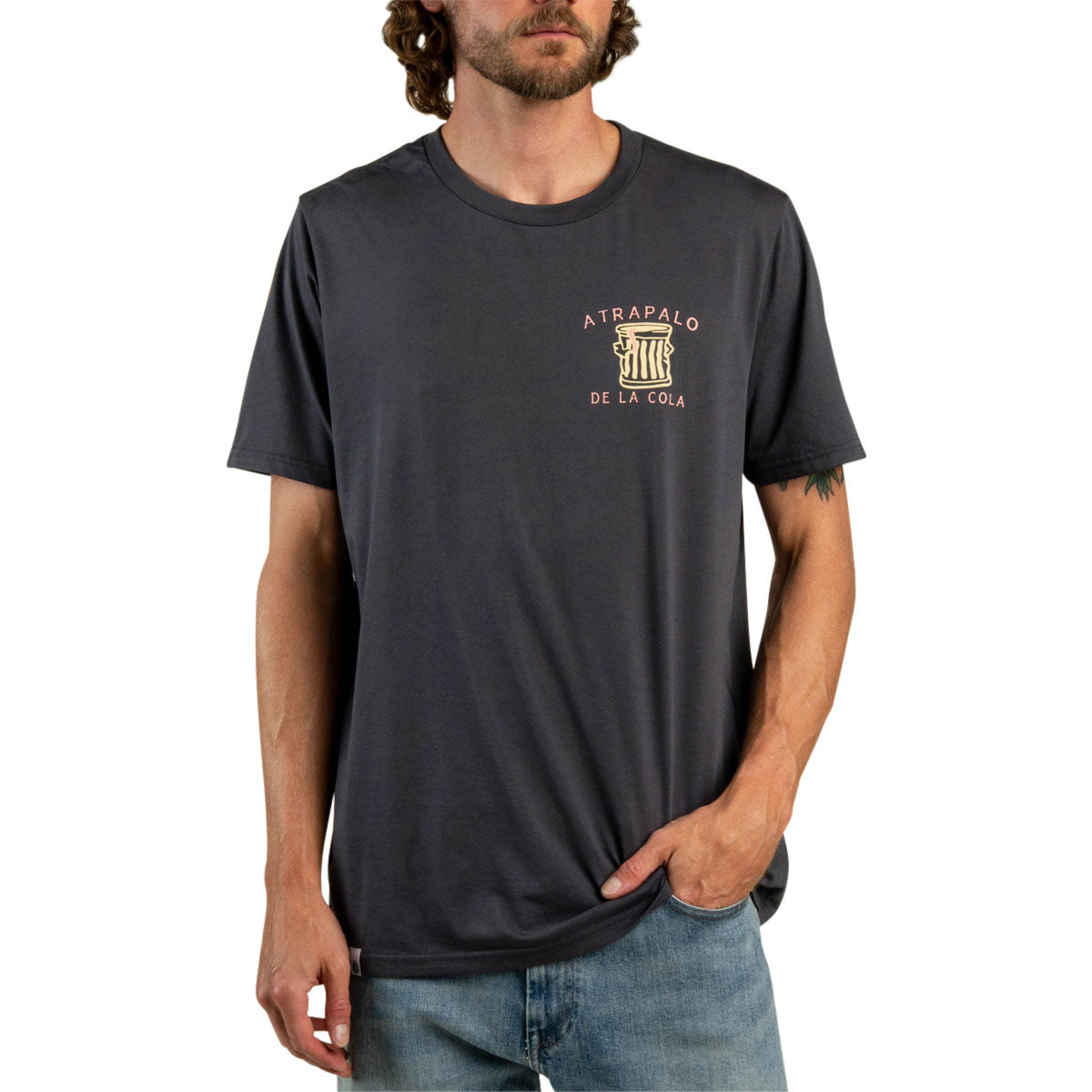 Sendero Opossum T-Shirt - Charcoal image 3