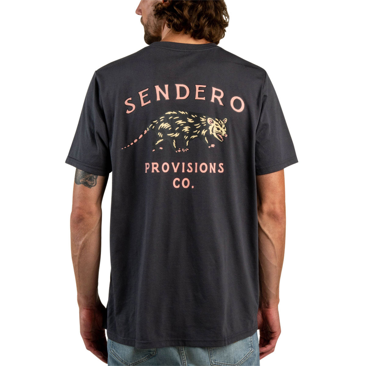 Sendero Opossum T-Shirt - Charcoal image 4