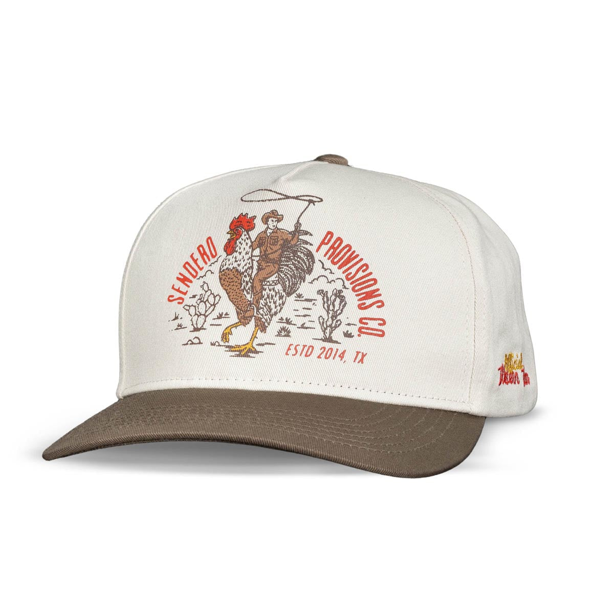 Sendero Official Western Hat - White/Brown image 1