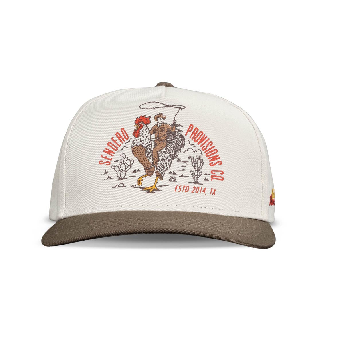 Sendero Official Western Hat - White/Brown image 4