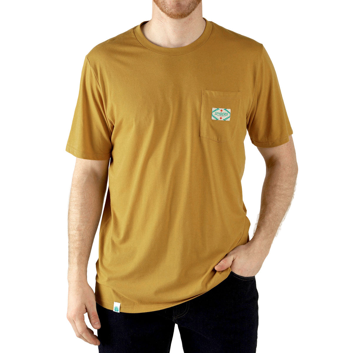 Sendero Pocket T-Shirt - Goldenrod image 2