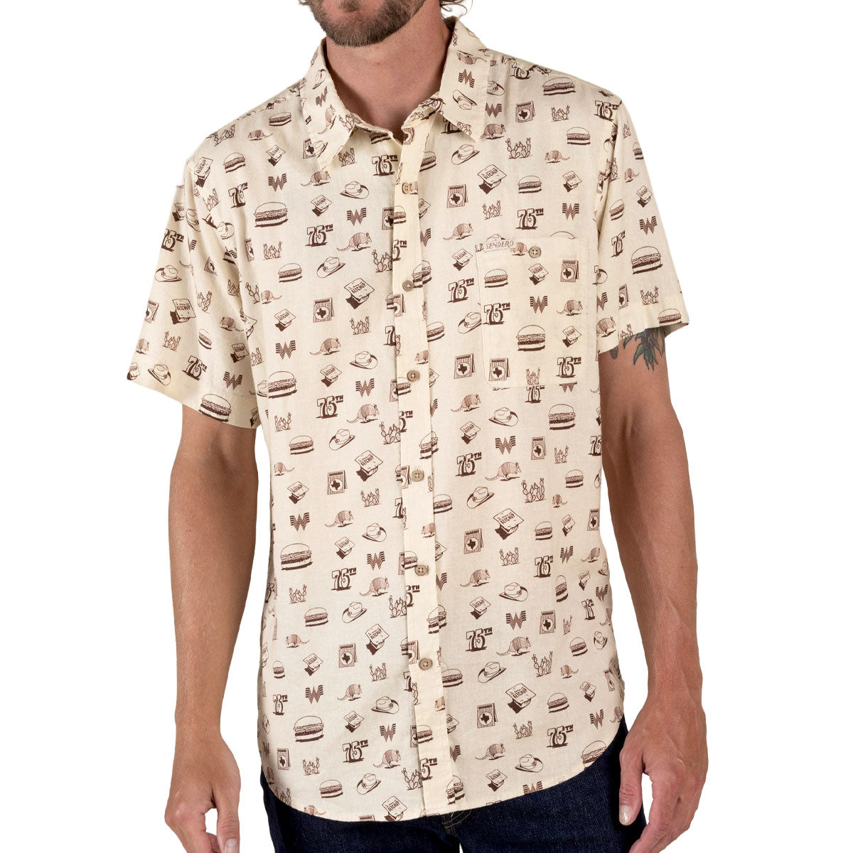 Sendero City Slicker Shirt - Hamburguesa Print image 2