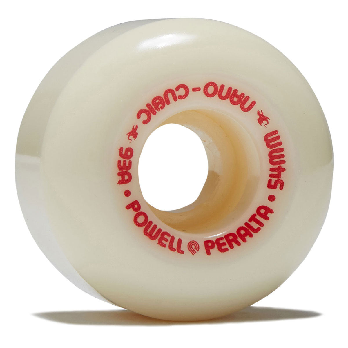 Powell-Peralta Dragon Formula Nano Cubic 93a Skateboard Wheels - Off White - 54mm image 1