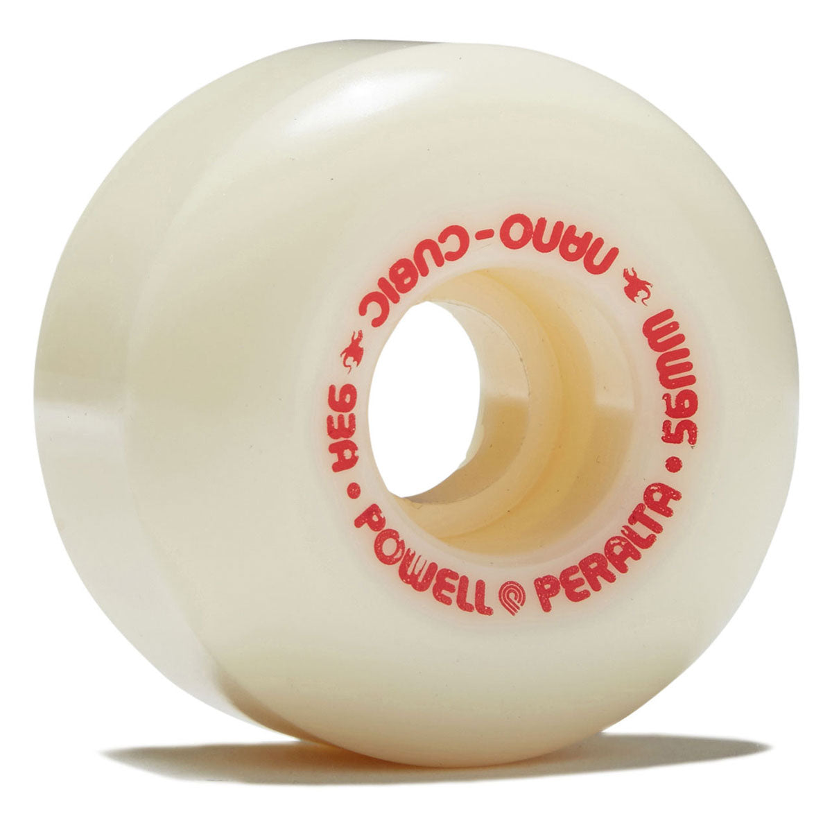 Powell-Peralta Dragon Formula Nano Cubic 93a Skateboard Wheels - Off White - 56mm image 1