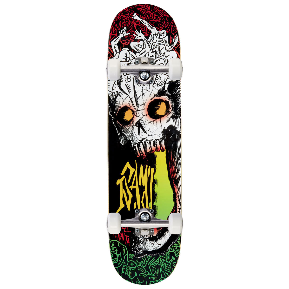 Isamu Yamamoto Skull Skateboard Complete - 8.00