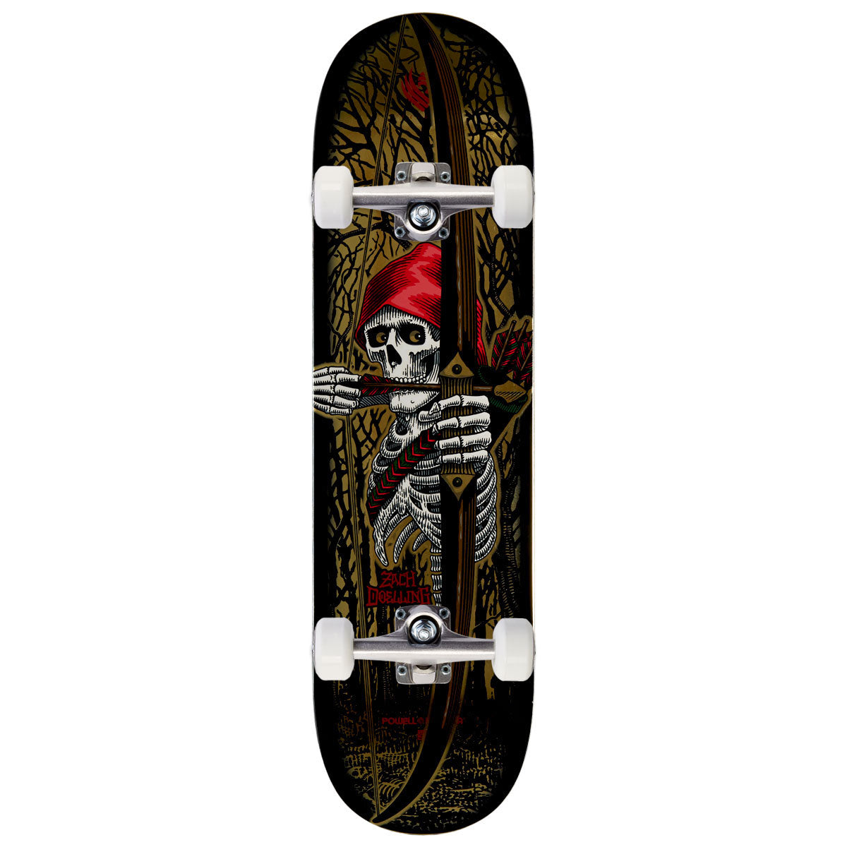 Powell-Peralta Flight Zach Doelling Archer Skateboard Complete - 8.30