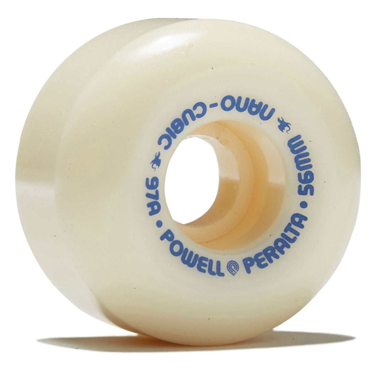 Powell-Peralta Dragon Formula Nano Cubic 97a Skateboard Wheels - Off White - 56mm image 1