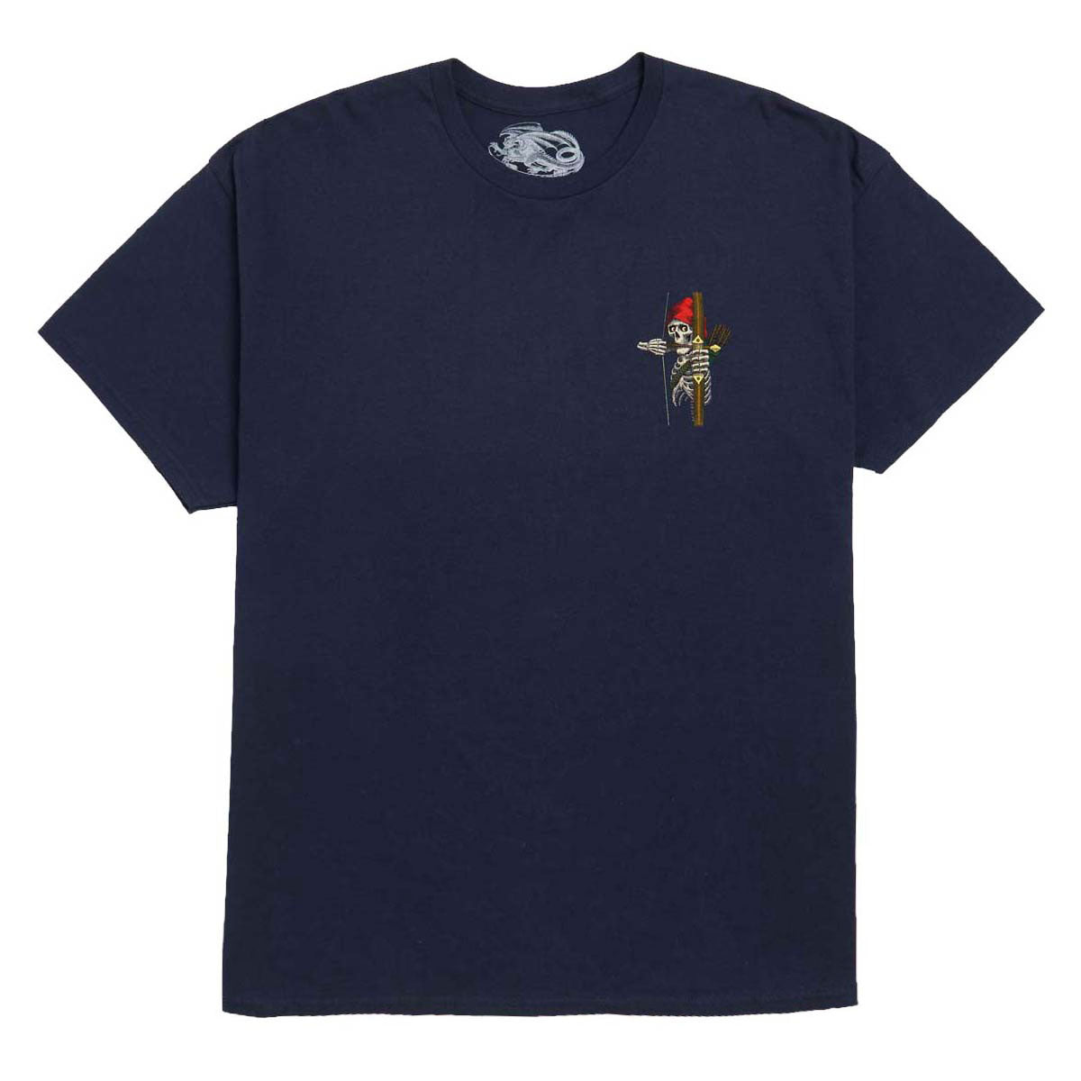 Powell-Peralta Zach Doelling Archer T-Shirt - Navy image 2