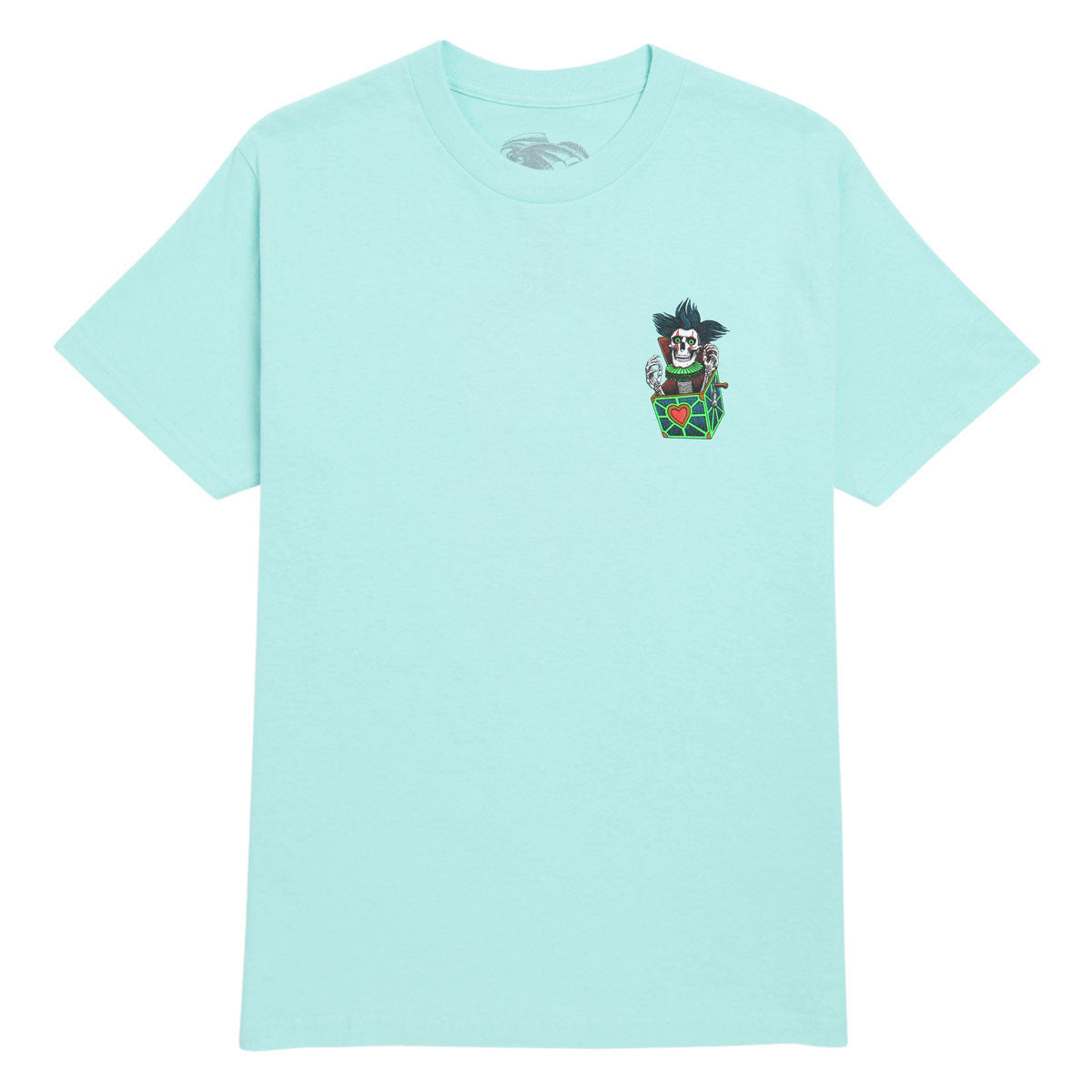 Powell-Peralta Chris Hiett Skull T-Shirt - Celadon image 2