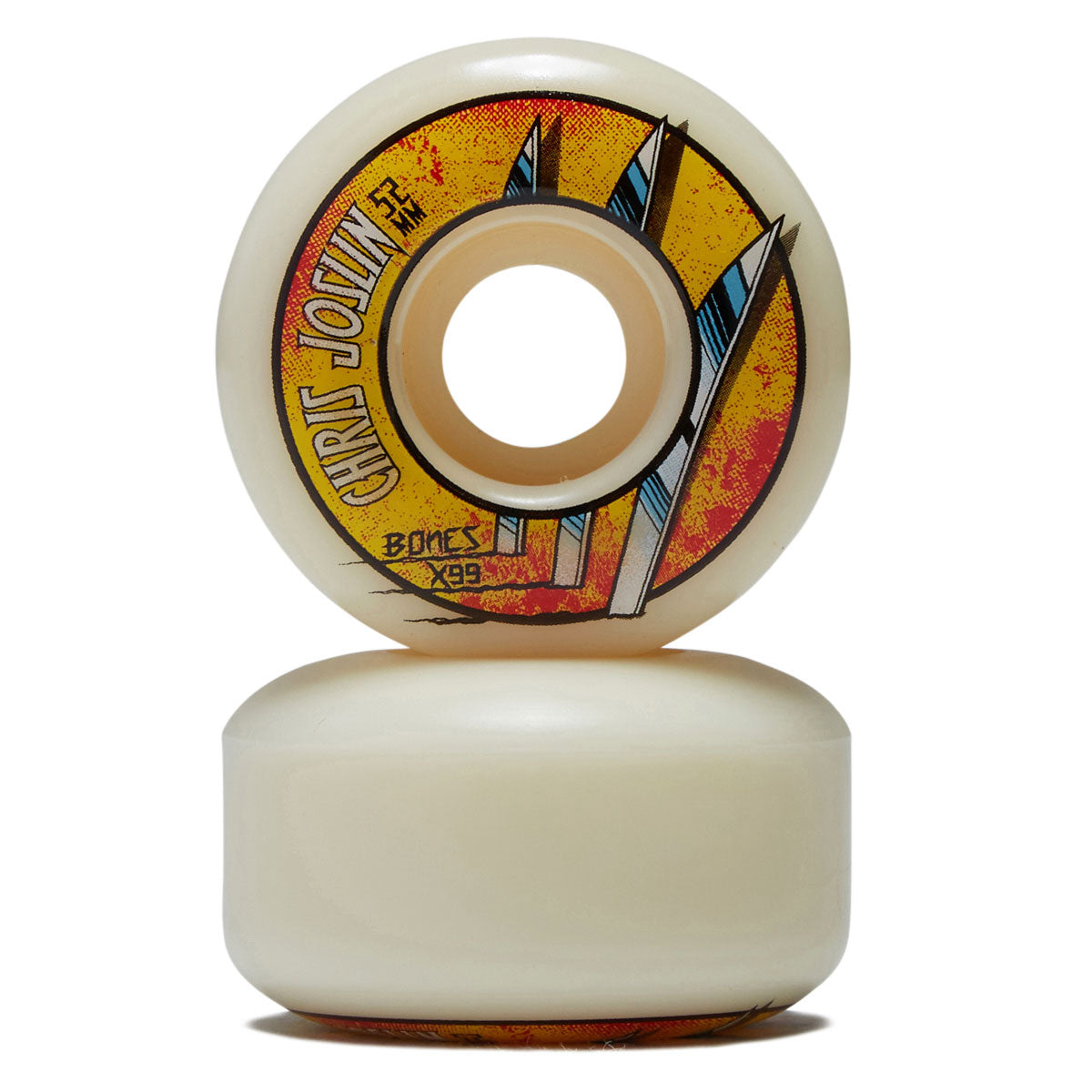 Bones X Formula Joslin Slice of Life 99a V1 Standards Skateboard Wheels - 52mm image 2